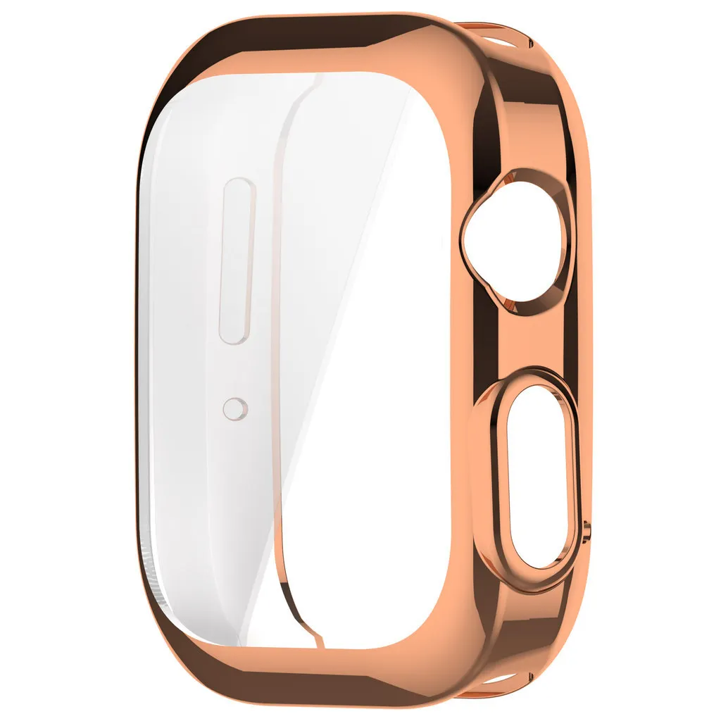 Sleek & Protective TPU Smart Watch Case - Shiny Full Cover Design