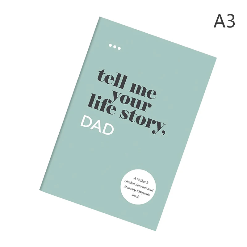 ספר לי את סיפור חייך, אמא, אבא, סבתא, סבתא יומן רב תכליתי ספר יומן נייד מתנה להורים בבית הספר