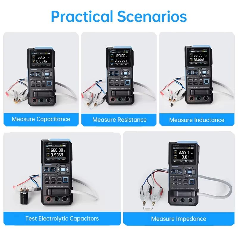 FNIRST LC1020E LCR ESR メーター 抵抗・インダクタンス測定