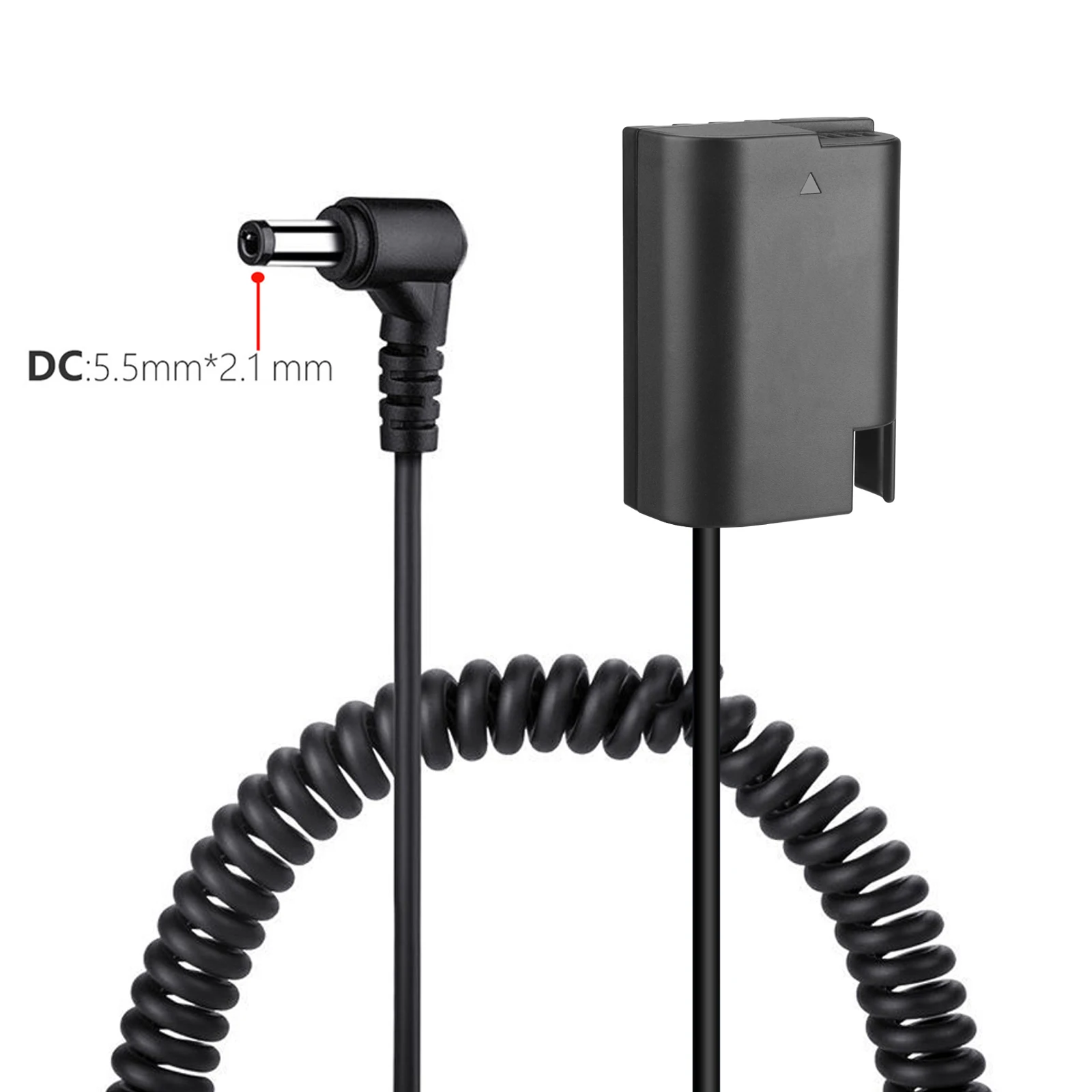 Adattatore Di Alimentazione Eonvic DMW-DCC12 Con Batteria Fittizia Per Panasonic GH3 GH4 GH5