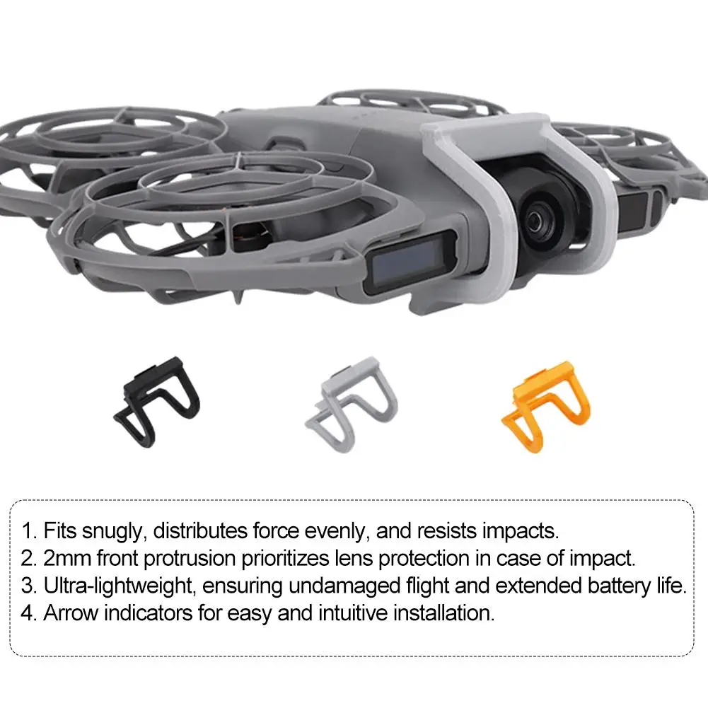 DJI Neo2 카메라 렌즈 가드용 짐벌 범퍼 DJI Neo2 드론 액세서리 업그레이드용 충돌 방지 보호 바