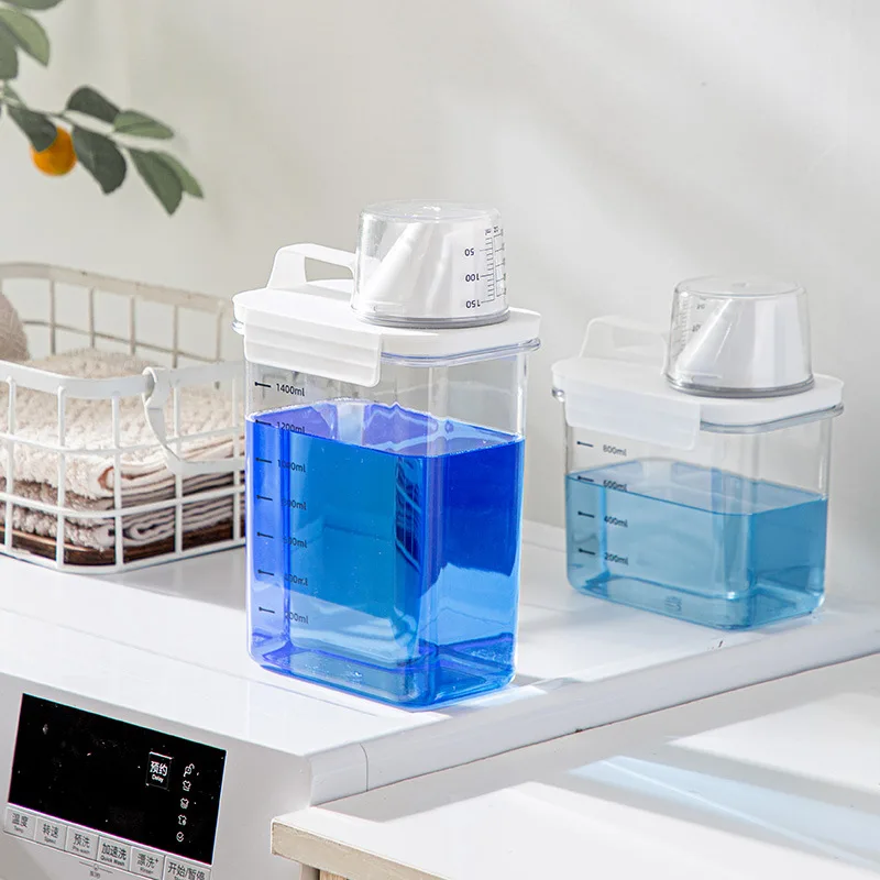Airtight Laundry Detergent Powder Storage Box Washing Powder Container