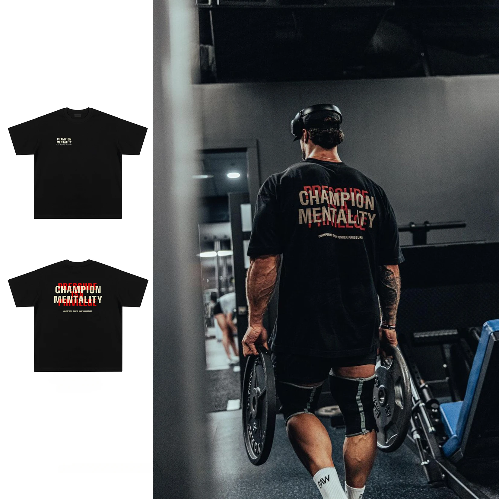

2023 Oversized Men's T-shirt Summer 100% Cotton Quality Men's Fitness T-shirt Loose Sports Brand T-shirt Men's Top Free Shipping