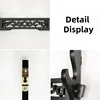8-Layer Wall Katana Sword Shelf Japanese Samurai Sabre Holder Wood Katana Sword Display Stand Sabre Storage Rack Home Organizer 6