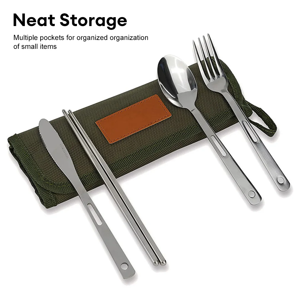 Outdoor Camping Meal Bag Large Storage Lamp Tableware Dinnerware Fork Spoon Storage storage bag camping storage bag