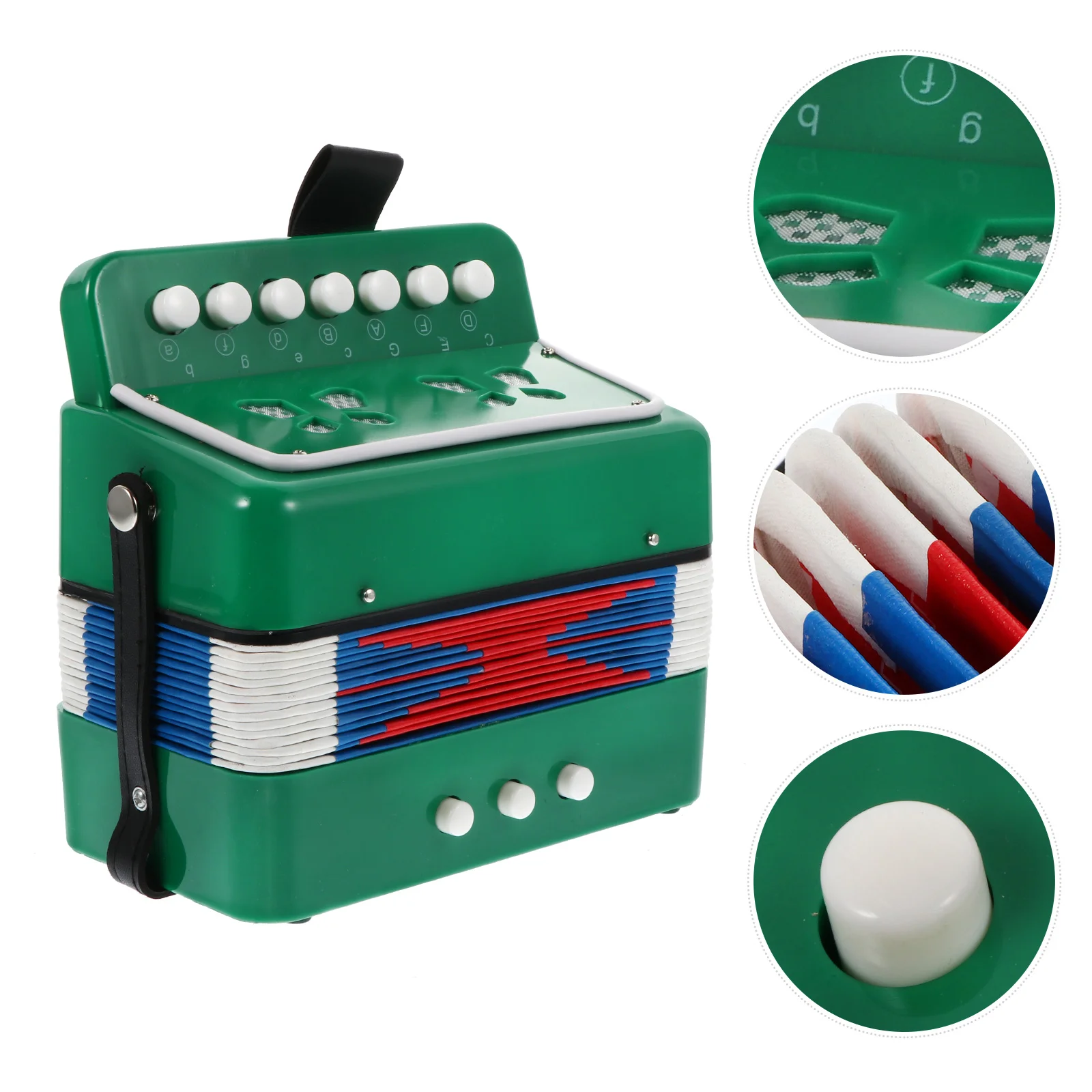 

Children's Accordion Musical Instruments Kids Toys Introductory Toddler Plastic