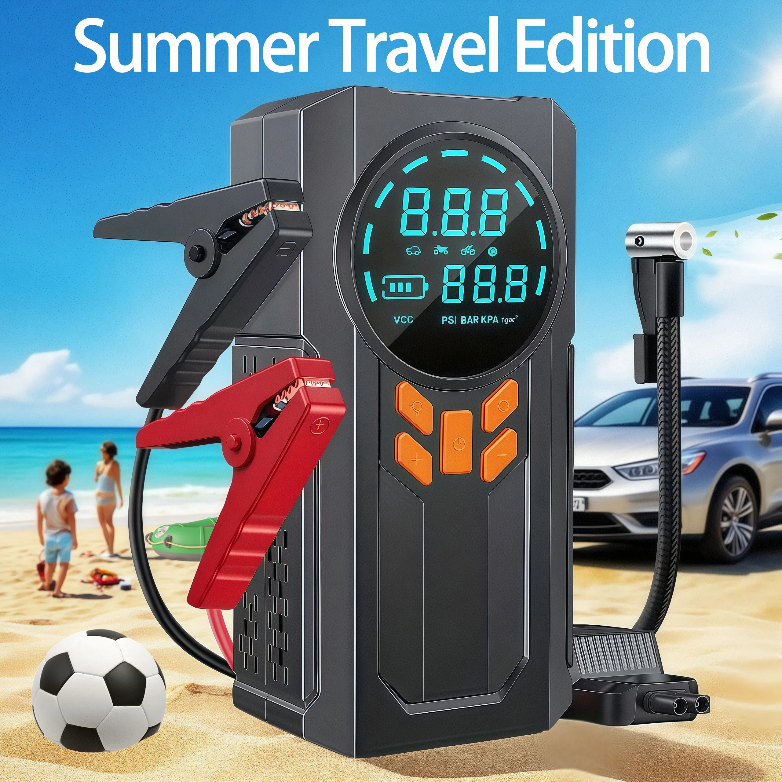 JKUOO 3000A Car Jump Starter 1
