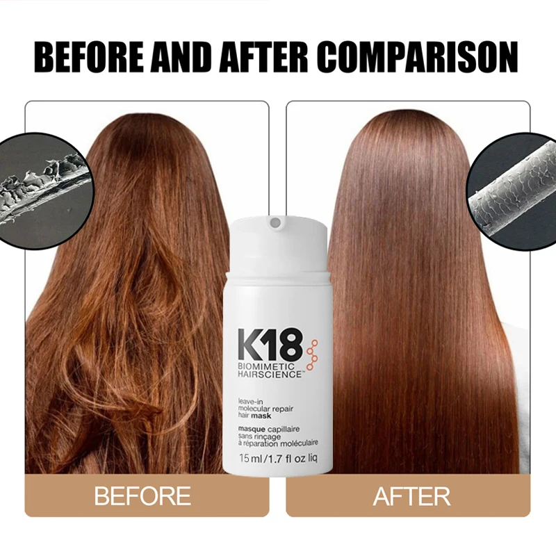 K18HairMaskLeaveInMolecularRepairtreatmentDamageRestoreSoft