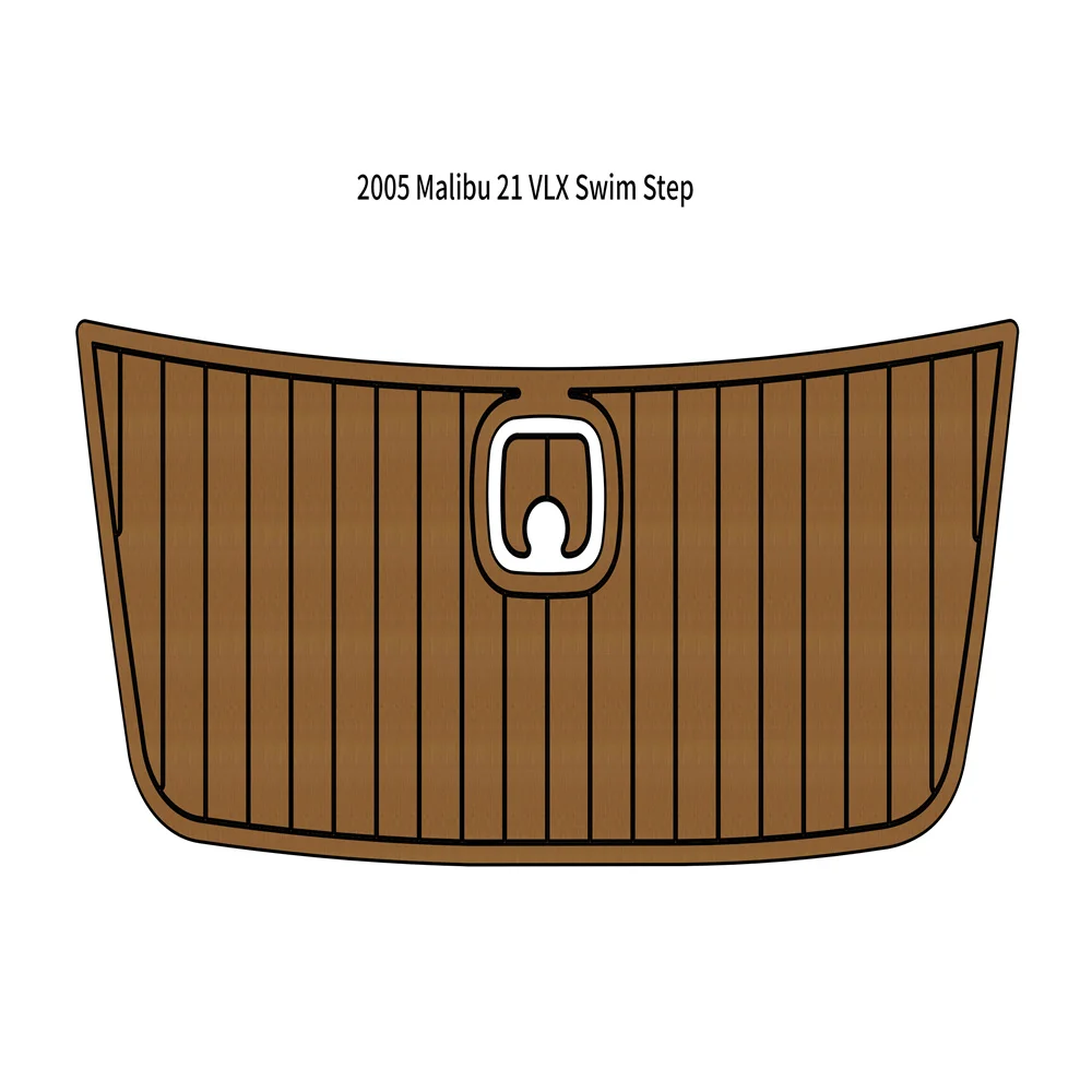 

Quality 2005 Malibu 21 VLX Swim Platform Step Pad Boat EVA Foam Faux Teak Deck Floor Mat