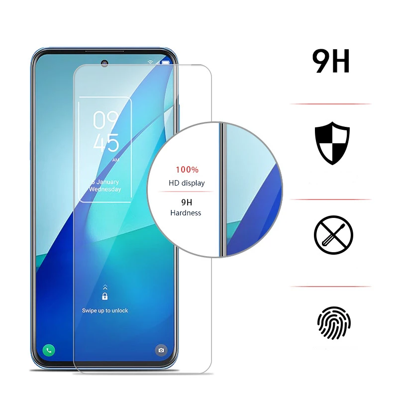 Premium HD Tempered Glass Screen Protector - Clear Protective Film