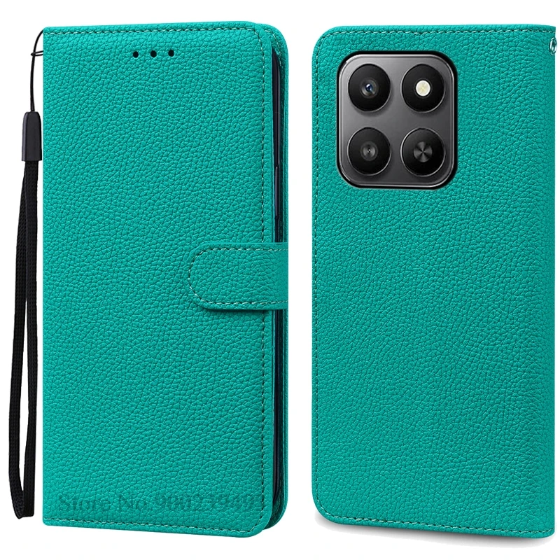 Leather Flip Wallet Case