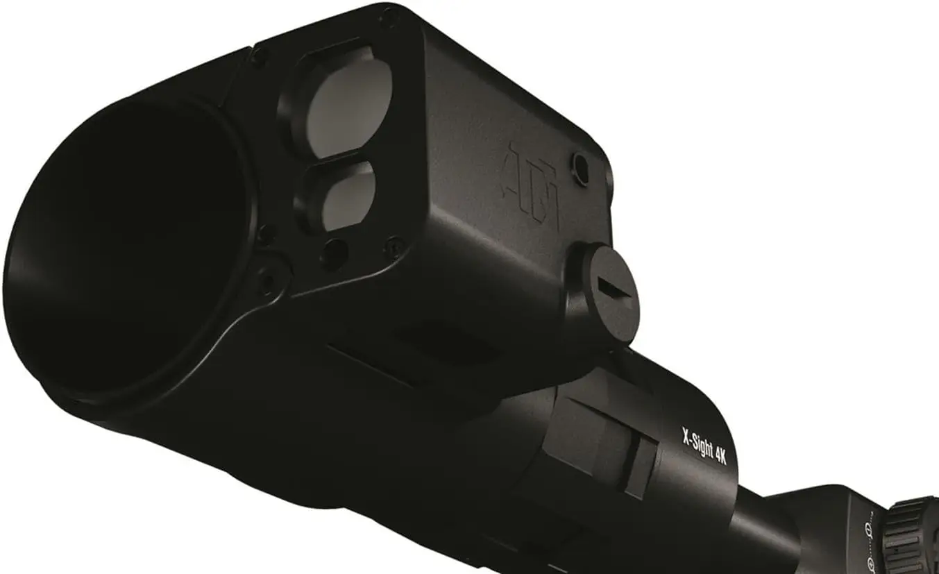 Auxiliary Ballistic Smart Laser Rangefinder w/Bluetooth Smart Ballistic Calculator Pairs with HD