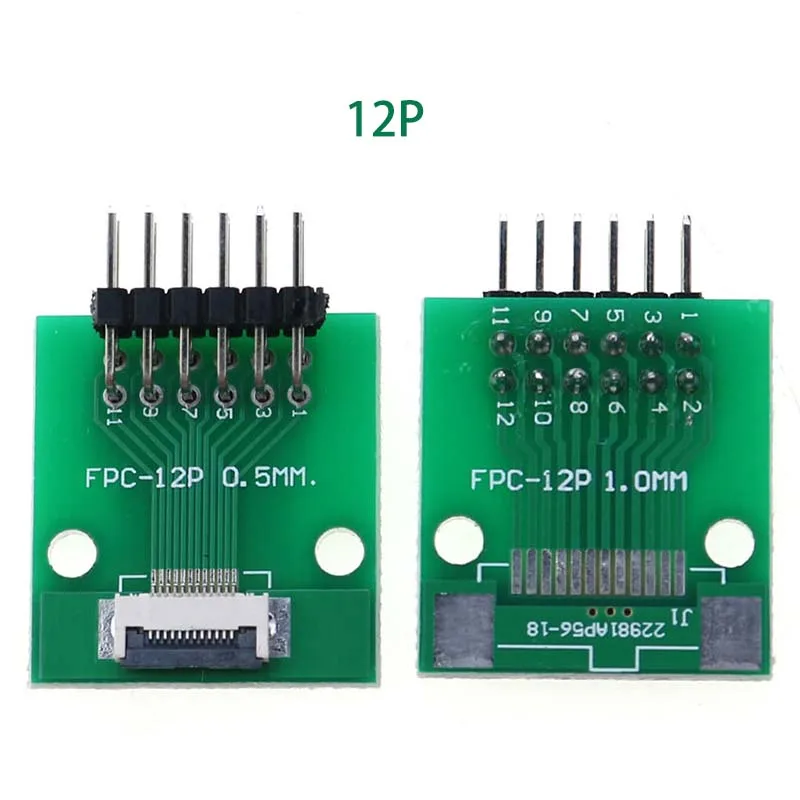 1PC FFC/FPC Adapter Board 0,5mm Zu 2,54mm Stecker Looper 6/8/10/12/20/24/26/30/34/40/50/60/80-pin Flexible Kabel Adapter Board – Detail 23