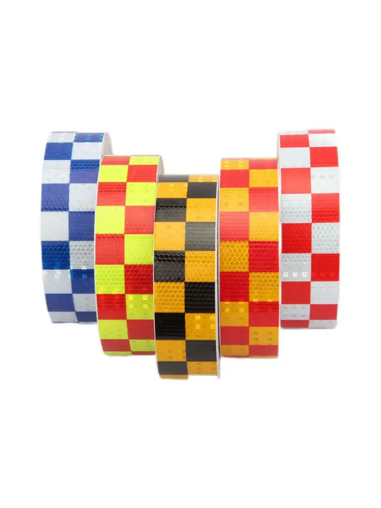 

5cmx50m/Roll Bike Helmet Stickers Reflective Strip Warning Light Reflector Protective Tape Reflect Film Car Bicycle Safety Mark