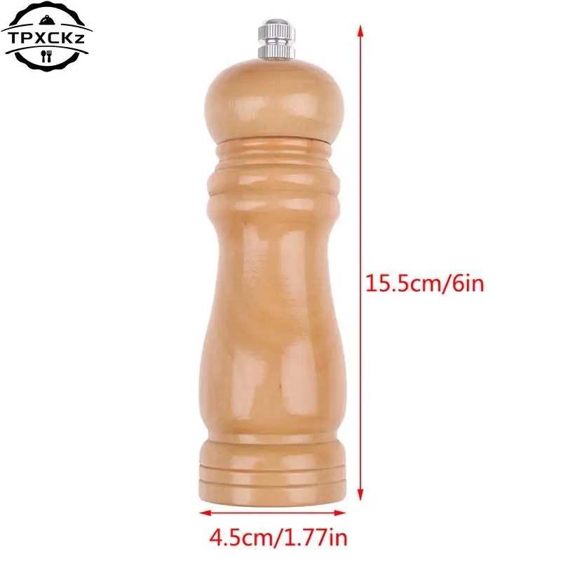 Kitchen Grinder for Salt Pepper Wooden Mill Grinder Peper Spice Seasoning Mill Hand Kitchen BBQ Tools salt and pepper grinder pepper grinder