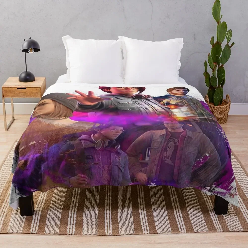

Life is strange True colors Throw Blanket Soft Plush Plaid For Decorative Sofa Weighted Blankets