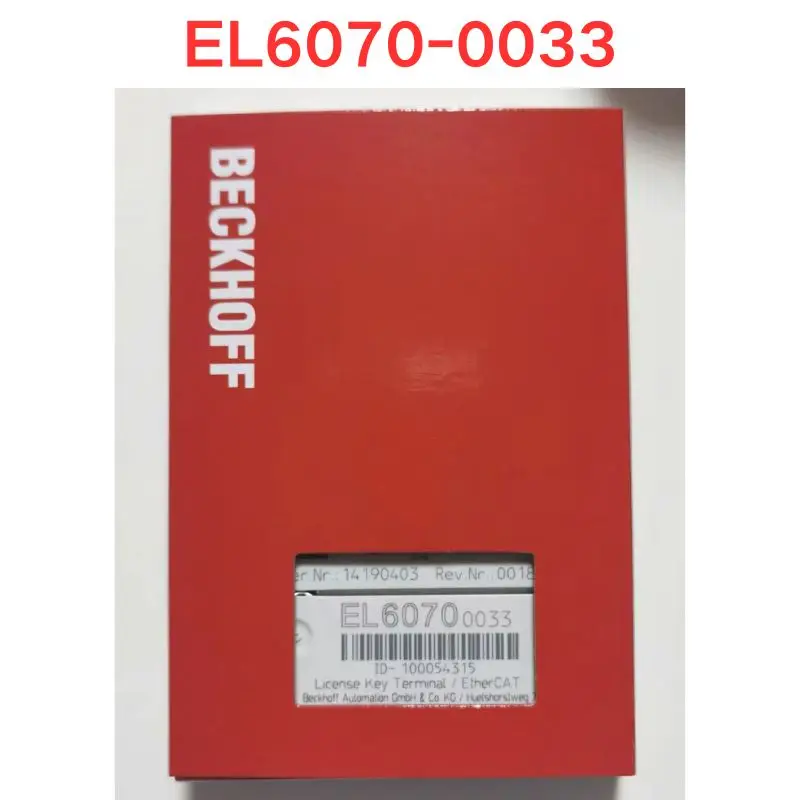 오리지널 EL6070-0033 모듈, 신제품