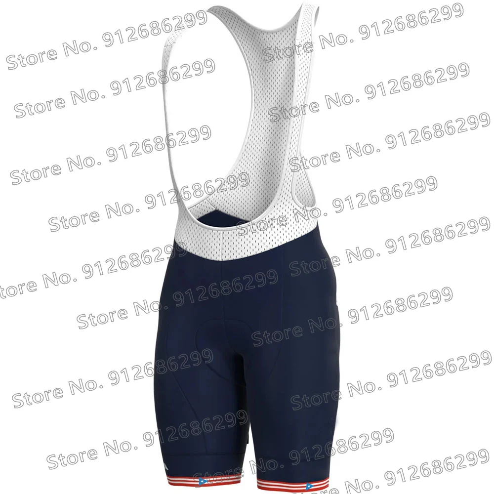Cycling Jersey Set Puerto Rico 2022 Clothing Road Bike Bib Short Suit Bicycle Shirts MTB Uniform Maillot Culotte Ciclismo 3