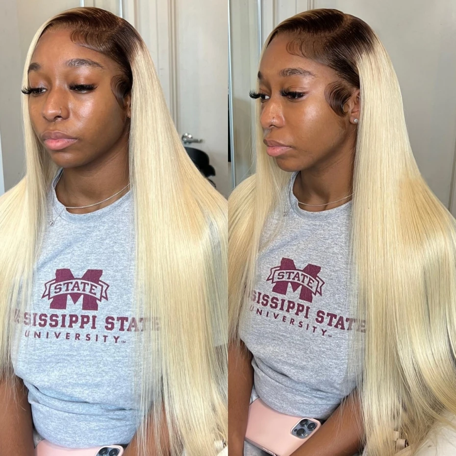 Ombre Blonde Lace Front Wig - Pre Plucked & Natural