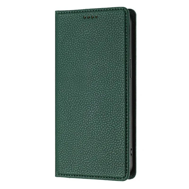 Vintage Magnetic Wallet Anti-theft Phone Case with Magnetic Flip Leather Cover