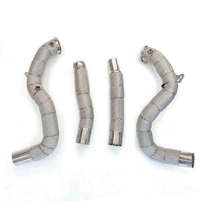 Stainless Steel Package Heat Insulation Straight-through Section Three-Way Catalytic Section Modification Sound