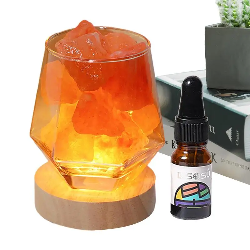 

Aroma Diffuser Gemstone Aromatherapy Flame Volcano Airs Humidifier Sleep Aid White Noise Bluetooths Speaker Essentials Oil