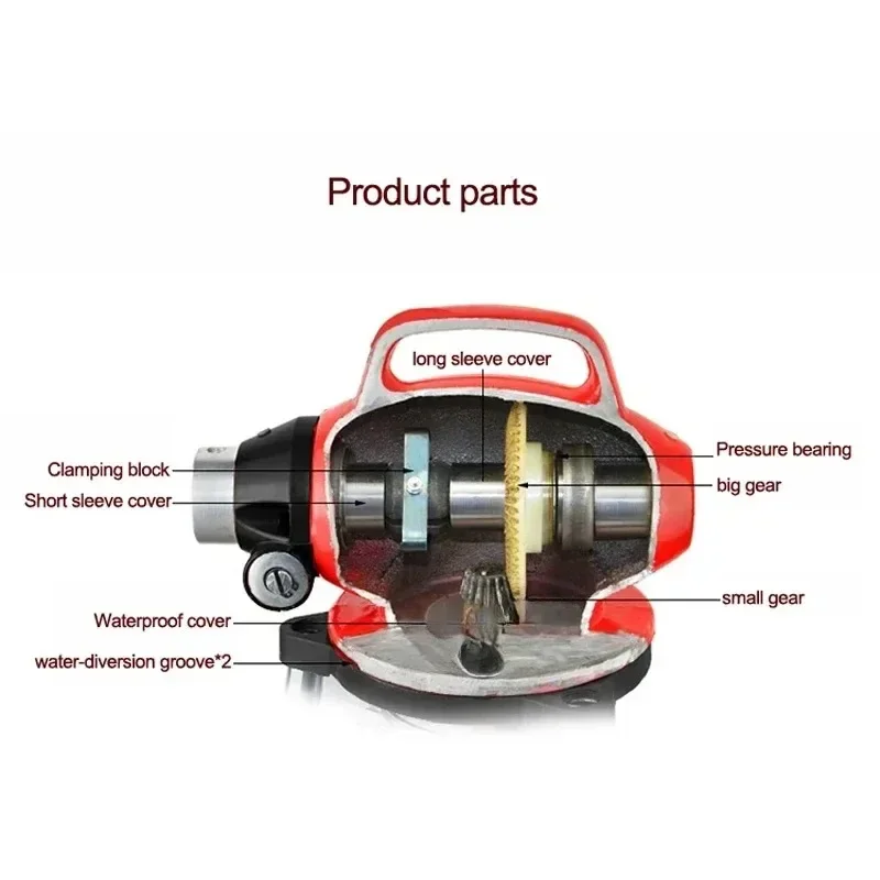 

Automatic Dredge Machine GQ-80 Electric Pipe Dredging Sewer Tools Professional Clear Toilet Blockage Drain Cleaning Machine 1PC