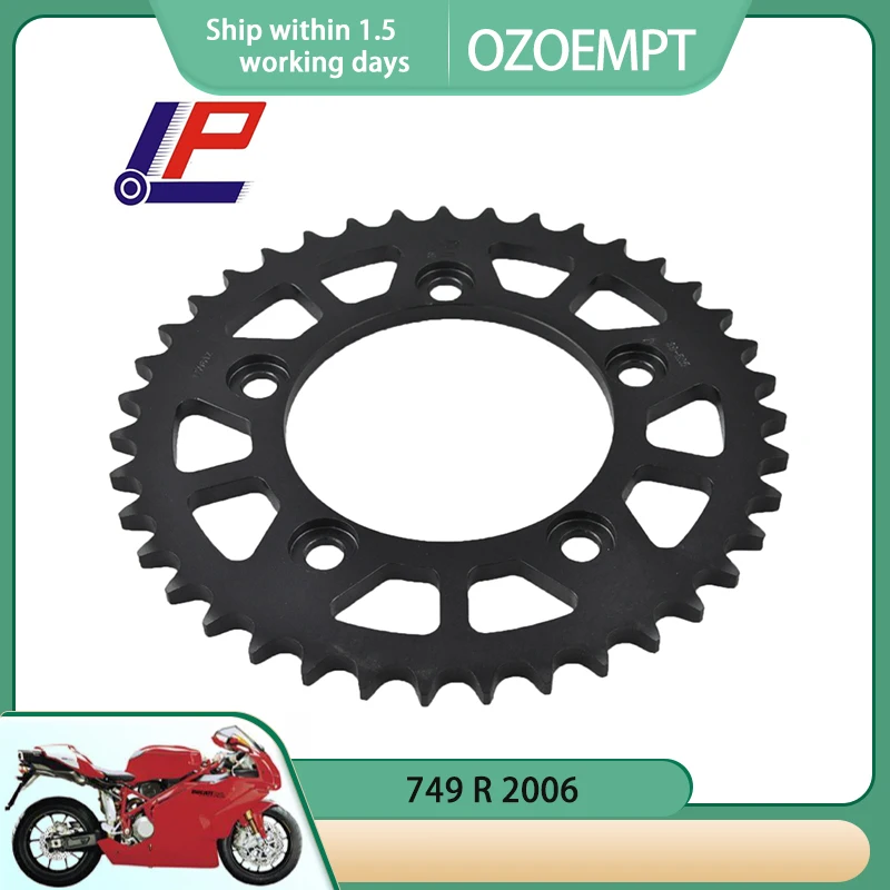 La Ruota Dentata Posteriore Del Motociclo Ozoempt 525-35T Si Applica A 749 R 2006