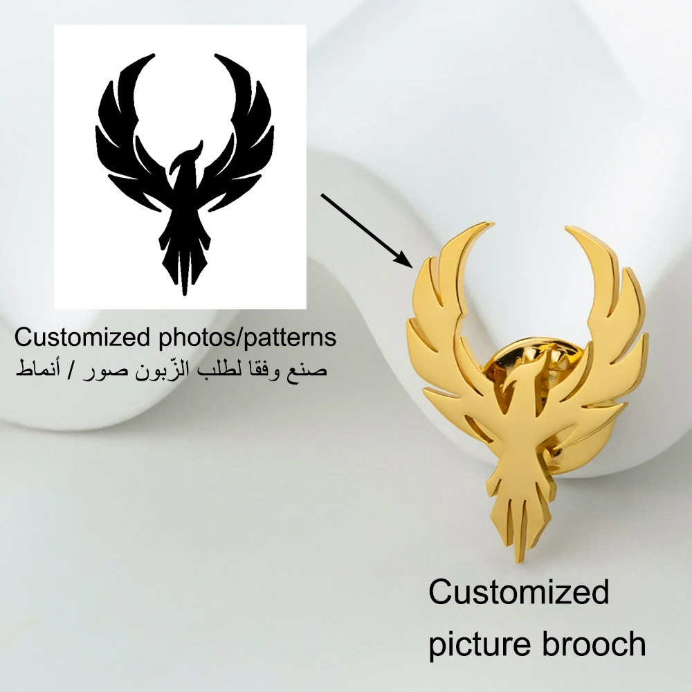 Personalized Brooch Lapel Pins For Clothes