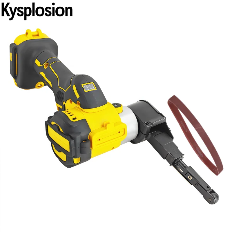 Electric Belt Sander Polisher Grinder Portable Brushless Sanding Machine for Dew