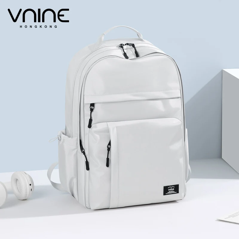 VNINE backpack for female college students, high school boys, backpacks, large capacity computer bags, lightweight outdoor