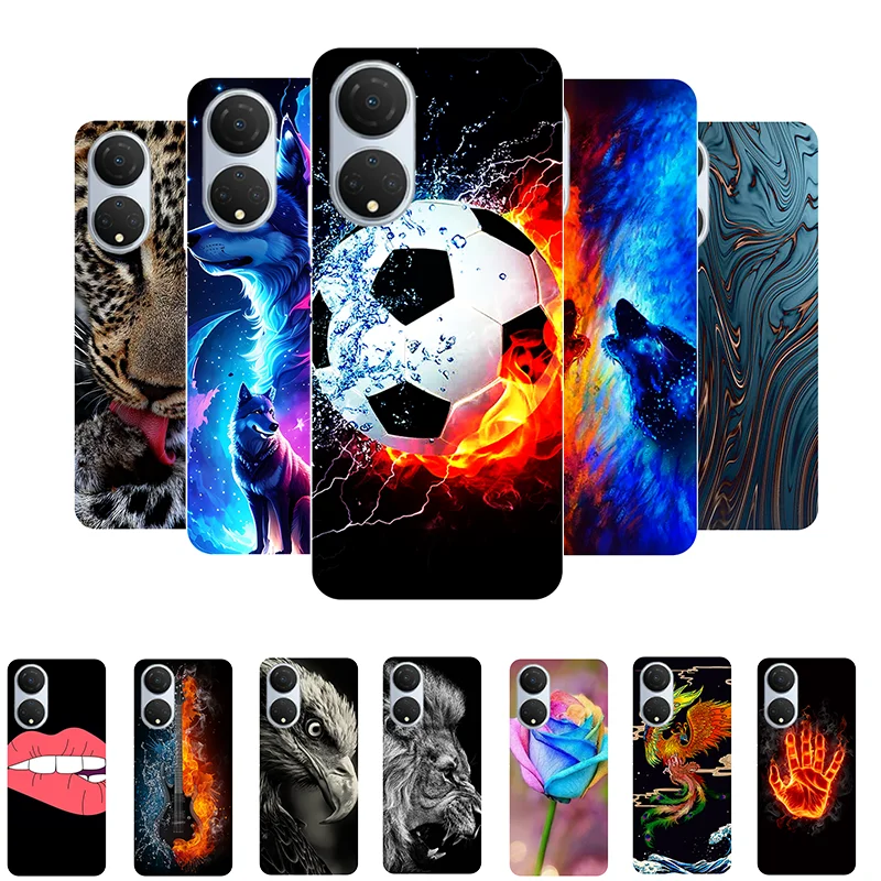 Per Honor X7 Case Football Custodie Posteriori In Silicone Morbido Per Honor X7 X 7 Cma-Lx2 Cma-Lx1 Cma-Lx3 Cover Per Telefono Honorx7 Etui Fundas