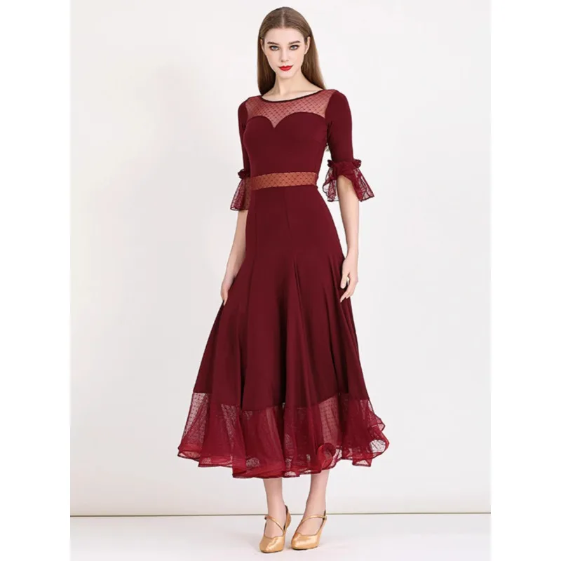 Elegant Modern Dance Dress MY897 National Standard Dance Waltz Clothing Social Dress