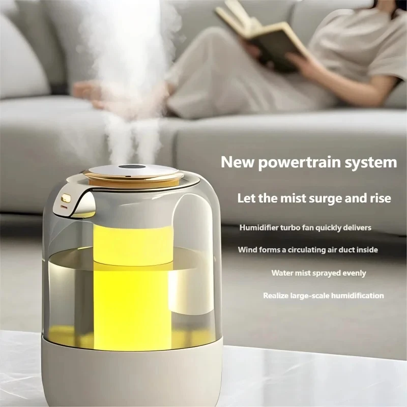 2025 New Quiet Air Humidifier Large Mist Volume Household Humidifier For Bedroom Pregnant Women Baby 3