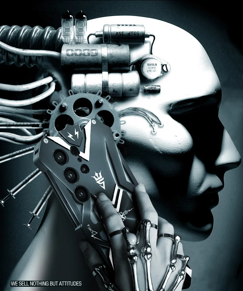 For Samsung S23 Ultra 5G Case Heavy Duty Aluminum Metal Phone Cover Hard Case for Samsung Galaxy S23 Ultra S23Ultra Phone Bags