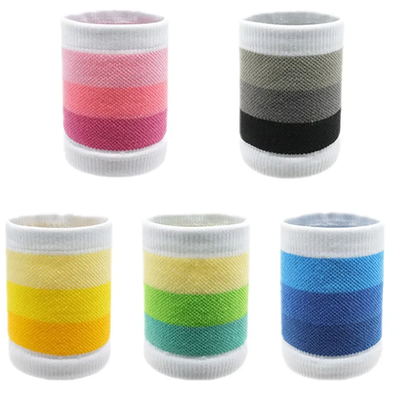 

Wrist Sweatband professional Tennis Sport Wristband Volleyball Gym Wrist Brace Support Sweat Band Towel Bracelet Protector