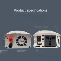 Onduleur solaire 12v 220v, 500W 1000W 1500W 2000W, transformateur de tension Portable, convertisseur de chargeur automatique, onduleur de puissance pour voiture 5