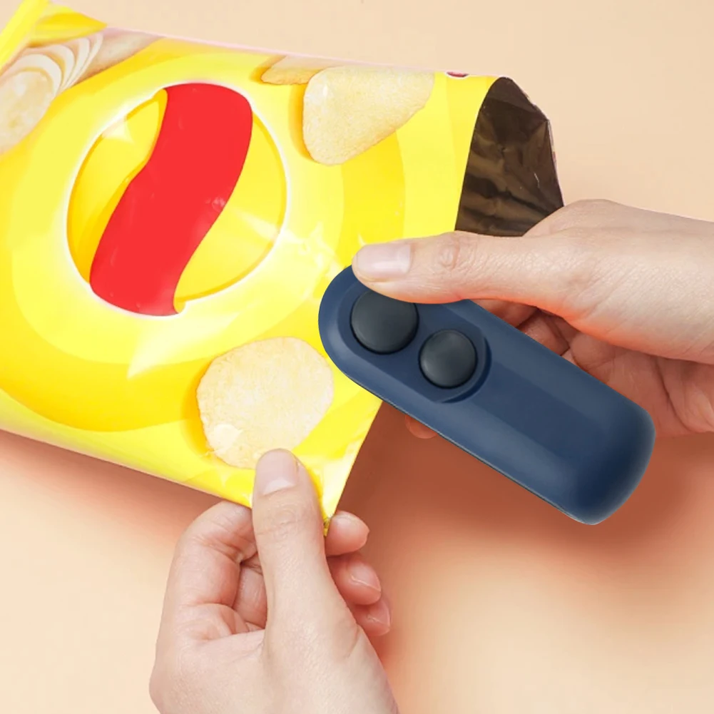 Mini Heat Bag Sealing Machine Handheld Sealer Portable Mini Sealer Plastic Bag Heat Sealer for Food Storage
