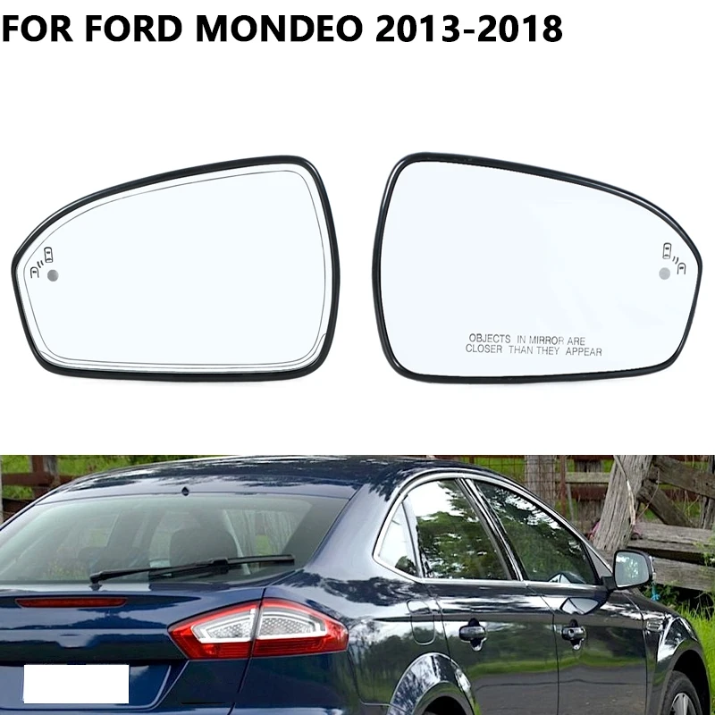 

Автомобильное зеркало заднего вида аксессуары для Ford Mondeo 2013-2018 версия для США внешнее зеркало заднего вида объектив с подогревом для слепых зон
