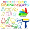 Dough Tools Playdough Mold Set for Kids Various Shape Needle Tube Letter Number Plasticine Accessory Children Craft Puzzle Toys 2