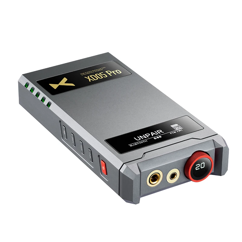 

XDuoo-Xd-05 Pro Flagship Decodificador Headphone Amplificador, Xd-05Pro Portátil, ES9039SPRO Decodificação, Suporte DSD512, Blue