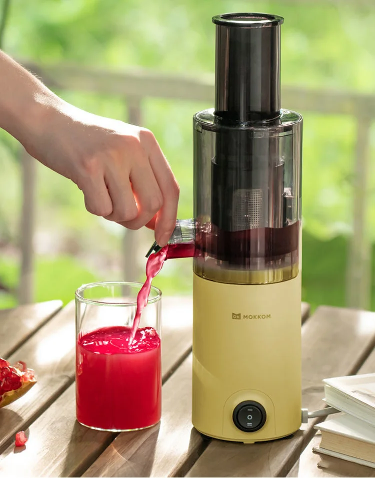 Mokkom Mini Juicer Lento Doméstico Completo-automático Pequeno