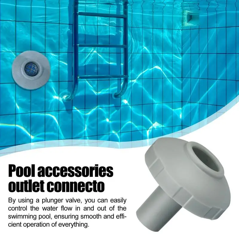 

Above Ground Pool Strainer Connector Outdoor Garden Swimming Pool Outlet Connector Replacement Parts Swimming Pool Supplies