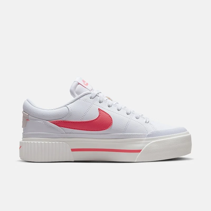 NIKE COURT LEGACY LIFT Women's sports shoes Casual shoes thick sole increase fashion retro board