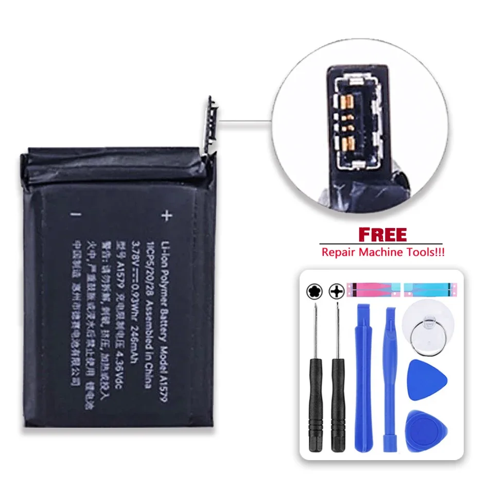 Batteria Per Apple Watch Iwatch Series 1 2 3 Series1 S1 Series2 S2 Series3 S3 S 1 2 3 42Mm 38 Mm Gps Lte Bateira Batterie