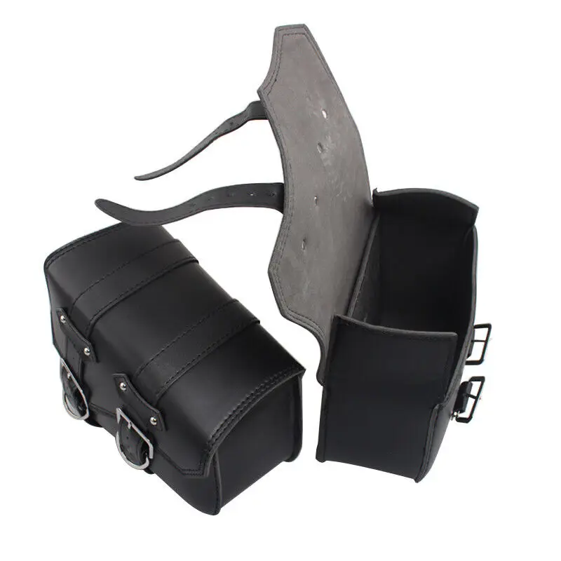 Borse Laterali Per Moto In Pelle PU - Set 2 Pezzi, Impermeabili E Stilosi Per Viaggi E Giornaliero - Foto 10