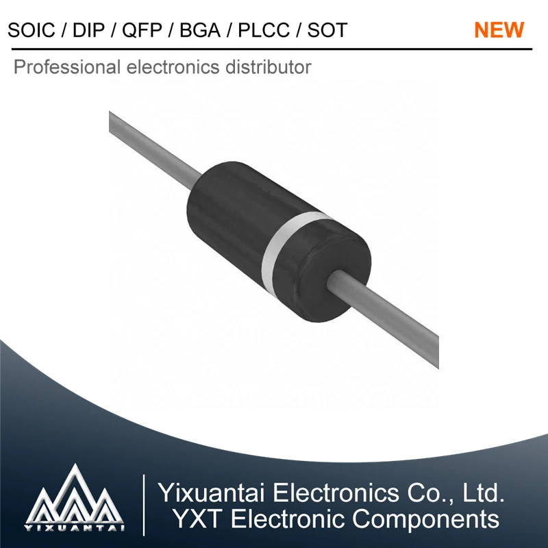

1N5408 1N5408-E3/54 1N5408RLG 1N5408G 1N5408-T【DIODE GEN PURP 1KV 3A DO-201AD, Axial】20pcs/Lot New