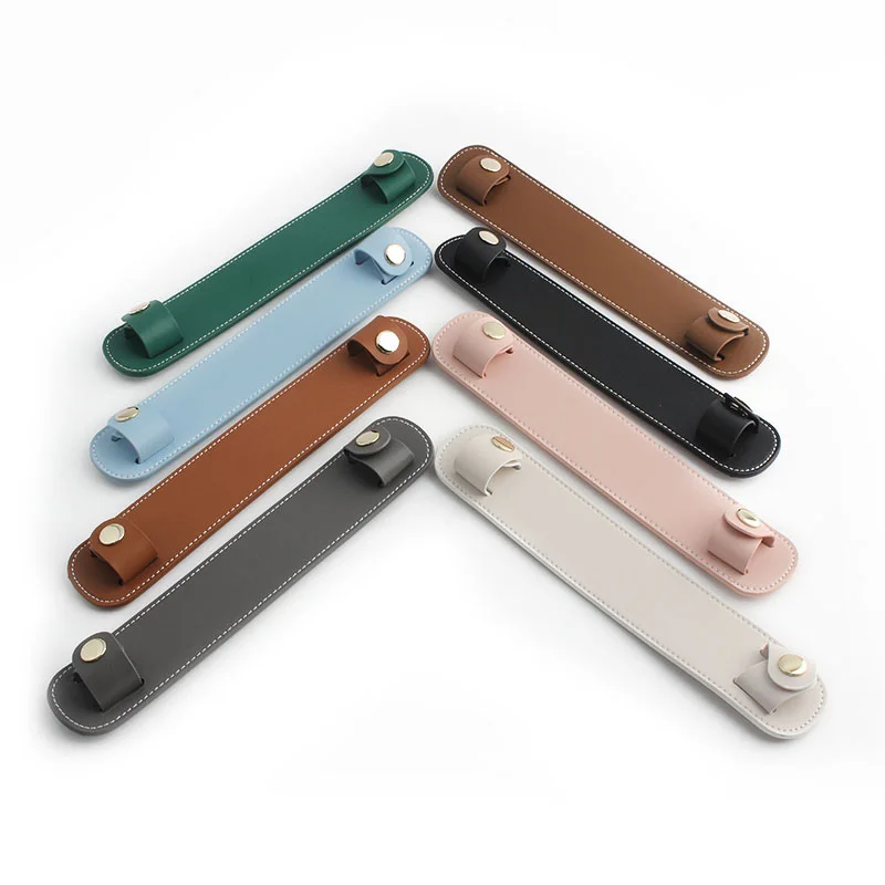 PU Bag Strap Decompression Shoulder Pads Handle Fixing Clip Bag Accessories Wide Leather Bag Strap Shoulder Rest Shoulder Handle
