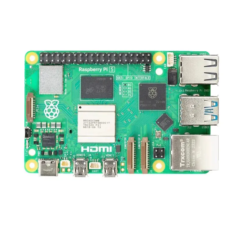 Offizielles Original Himbeer Pi 5 4GB 8GB RAM Development Board Gehäuse Lüfter Kühler optional