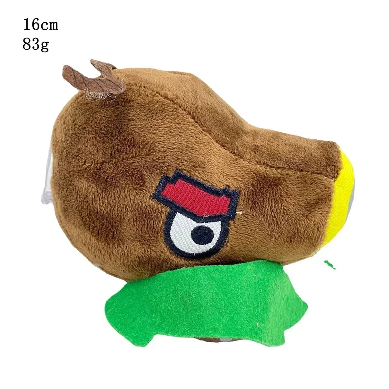 Cute Plush Peashooter Toy – Soft and Stuffed Snow Pea Doll